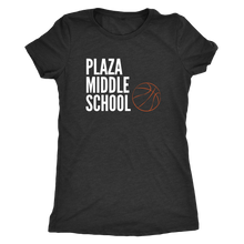 Plaza Basketball - Women's Triblend T-Shirt - Fidgety