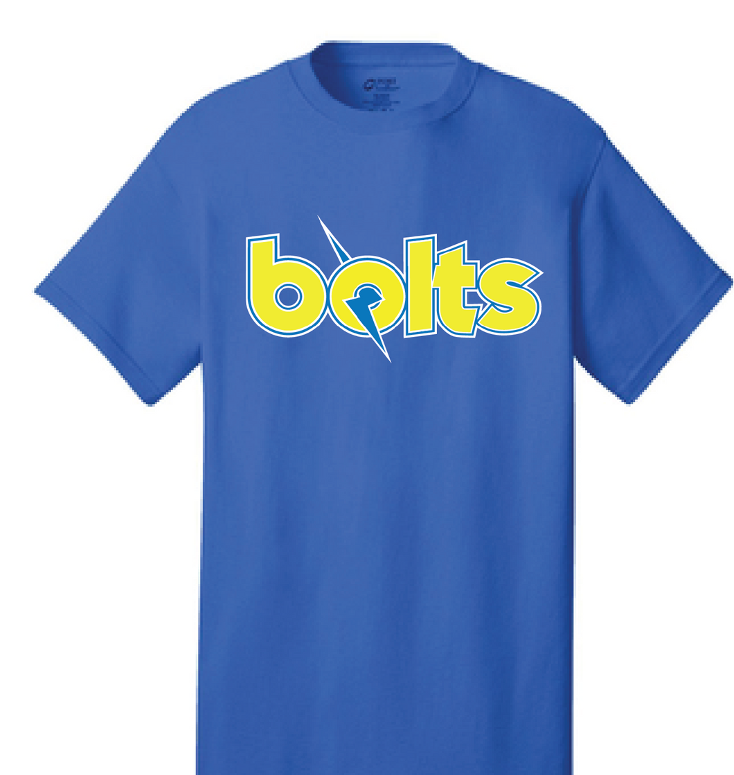 Softstyle Crew T-Shirt (Youth & Adult) / Royal / Alanton Baycliff Bolts Swim Team