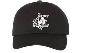 Dad’s Cap / Black  / Disc Dudes Disc Golf