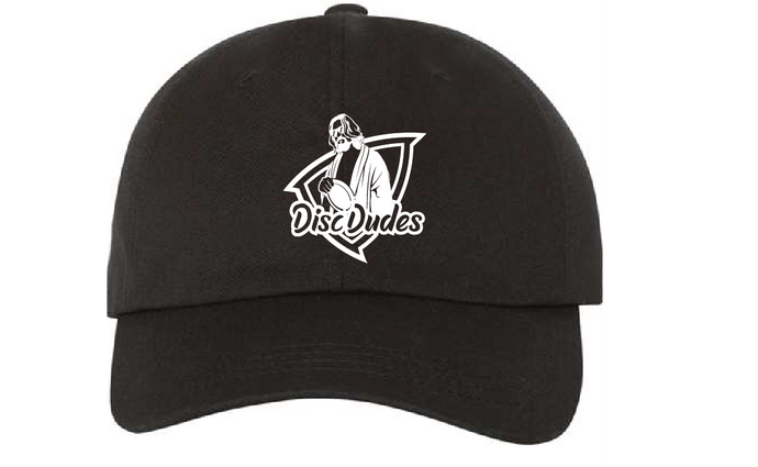 Dad’s Cap / Black  / Disc Dudes Disc Golf