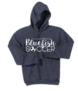 Girls Soccer Fleece Sweatshirt / Navy / LMS Girls Soccer - Fidgety