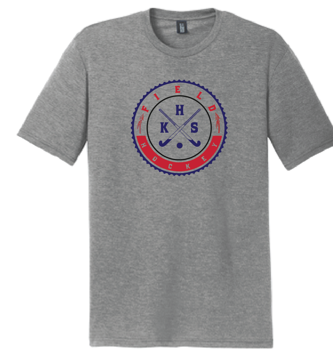 Unisex Softstyle Tee / Heather Grey / Kempsville High Field Hockey