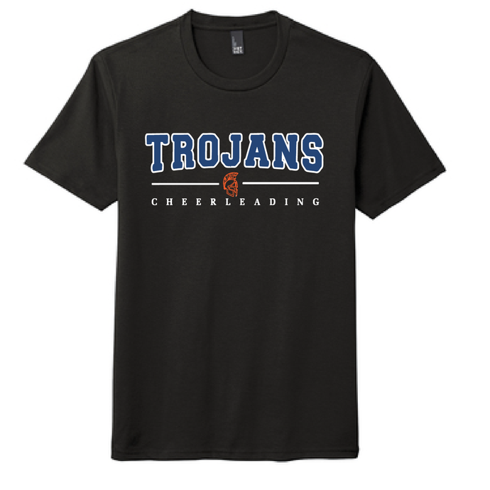 Trojans Cheerleading Softstyle Tee / Black / Plaza Middle Cheer