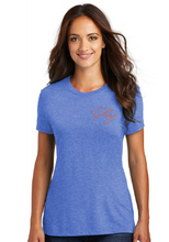 Ladies TriBlend Softstyle Tee / Royal Frost / Plaza Middle School Staff