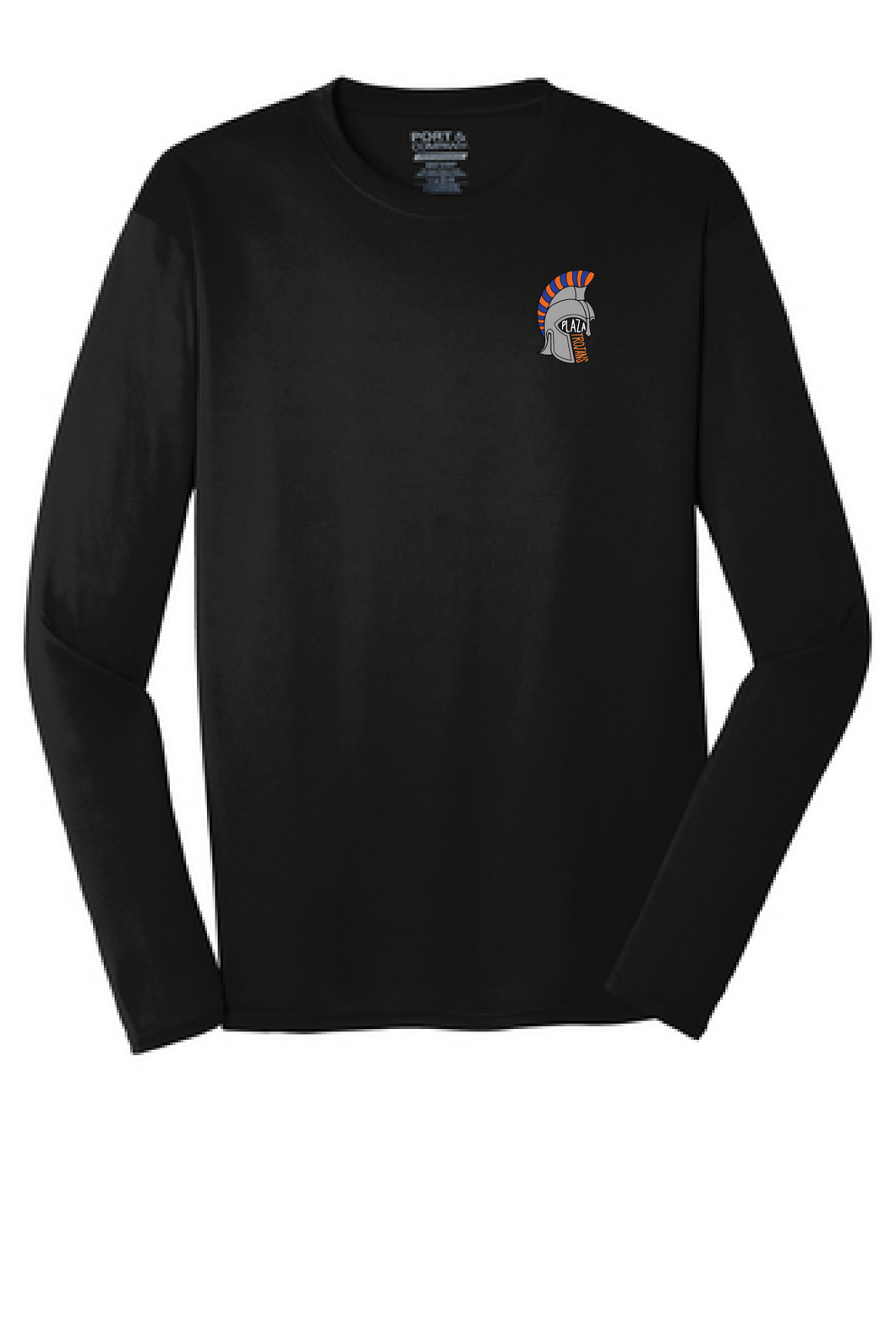 Performance Long Sleeve Tee / Black / Plaza Middle School Staff