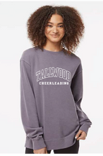 Unisex Midweight Hooded Sweatshirt / Pigment Plum / Tallwood High School Cheer