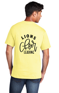 Cotton Short Sleeve T-shirt / Yellow / Tallwood High School Cheer