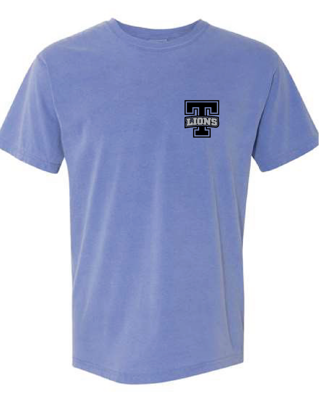 Garment-Dyed Heavyweight T-Shirt / Periwinkle / Tallwood High School Class of 2026