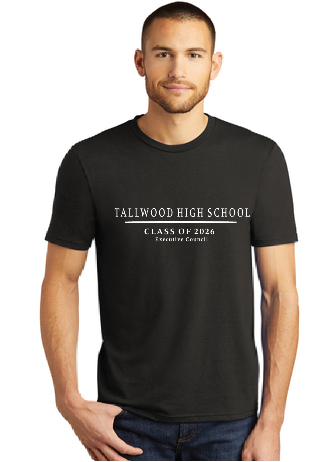 Perfect Tri Tee / Black / Tallwood High School Class of 2026