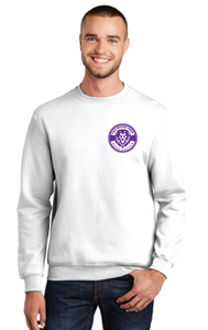 Core Fleece Crewneck Sweatshirt / White / Tallwood High school Boys Soccer