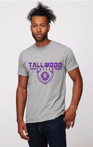 Unisex Poly-Rich T-Shirt / Ash / Tallwood High school Boys Soccer