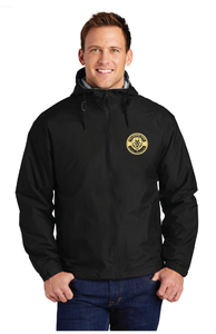 Team Jacket / Black/ Light Oxford / Tallwood High School Boys Soccer