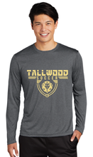 Long Sleeve Heather Contender Tee / Purple Heather / Tallwood High School Boys Soccer