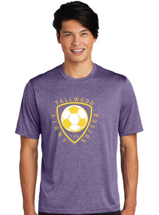 Heather Contender Tee / Heather Purple / Tallwood High School Soccer