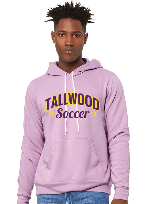 Sponge Fleece Pullover Hoodie / Lilac / Tallwood High school Girls Soccer