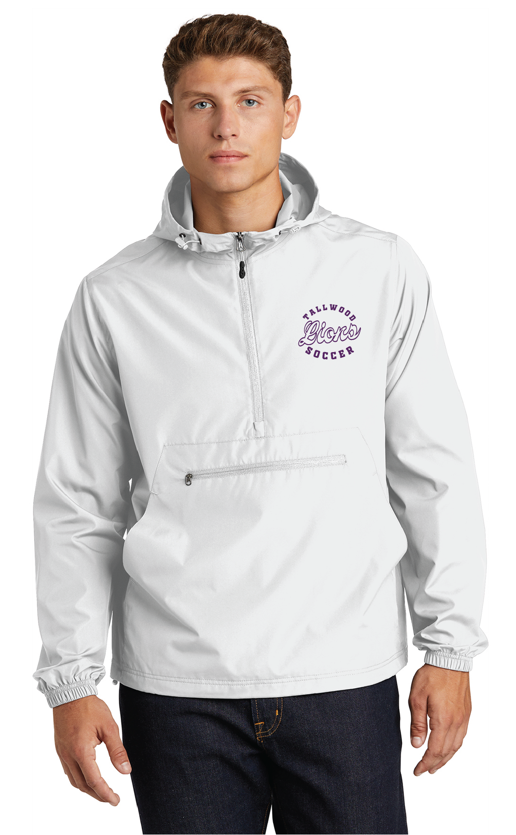 Packable Anorak / White / Tallwood High School Girls Soccer