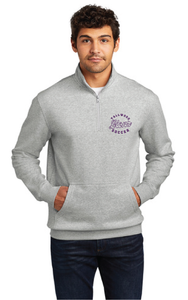 Core Fleece 1/4-Zip Pullover Sweatshirt / Grey / Tallwood High school Girls Soccer