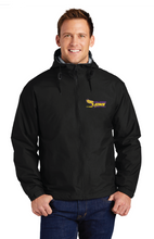 Team Jacket / Black/ Light Oxford / Tallwood High School Track & Field