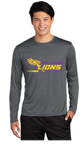 Long Sleeve Heather Contender Tee / Purple Heather / Tallwood High School Track & Field