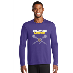 RacerMesh Long Sleeve Tee / Purple / Tallwood High School Lacrosse