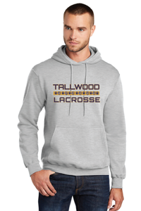 Fleece Hooded Sweatshirt / Ash / Tallwood High School Lacrosse